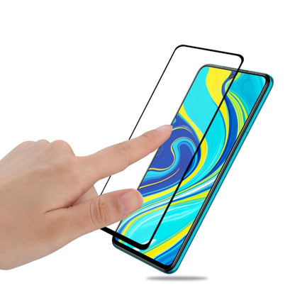 สำหรับ Xiaomi Redmi Note 9s mocolo 0.33mm 9H 2.5D เต็มกาวฟิล์มกระจกนิรภัย, For Xiaomi Redmi Note 9s