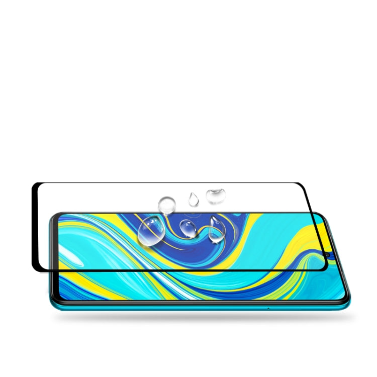 สำหรับ Xiaomi Redmi Note 9s mocolo 0.33mm 9H 2.5D เต็มกาวฟิล์มกระจกนิรภัย, For Xiaomi Redmi Note 9s