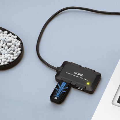 อะแดปเตอร์ Onten 8102B USB 3.0 เป็น USB 3.0 x 4