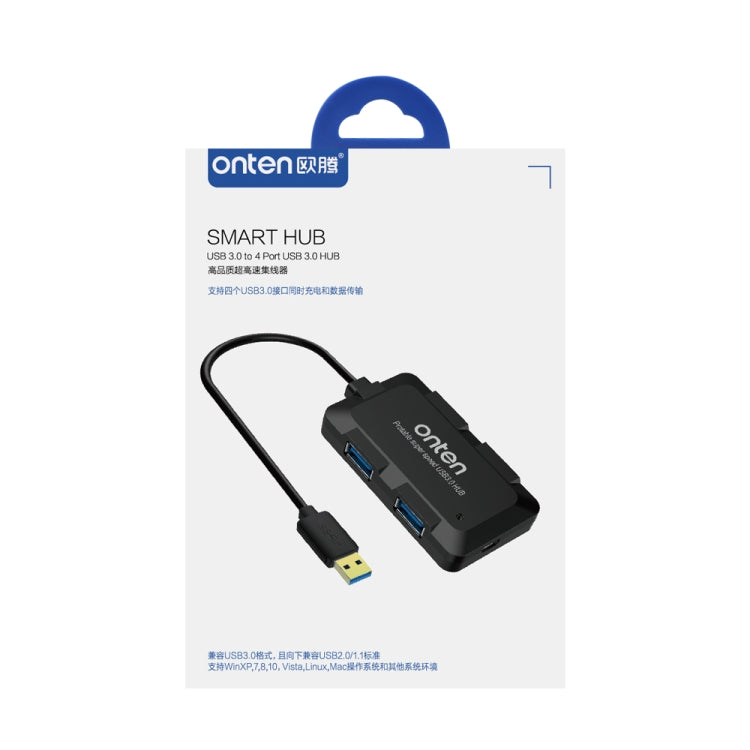 อะแดปเตอร์ Onten 8102B USB 3.0 เป็น USB 3.0 x 4