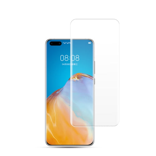 สำหรับ P40 Pro + mocolo 9H 3D ฟิล์มกันรอย UV แบบเต็มหน้าจอ, For Huawei P40 Pro+