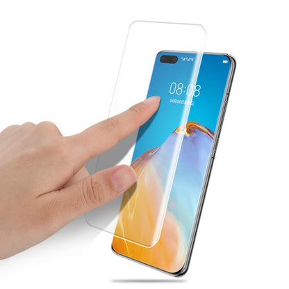 สำหรับ P40 Pro + mocolo 9H 3D ฟิล์มกันรอย UV แบบเต็มหน้าจอ, For Huawei P40 Pro+