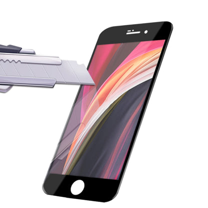 สำหรับ iPhone SE 2020 mocolo 0.33mm 9H 2.5D เต็มกาวฟิล์มกระจกนิรภัย, 1pcs