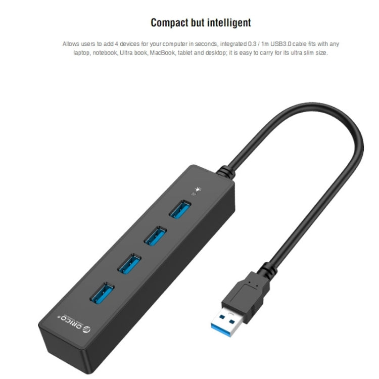 ORICO W8PH4-U3 ฮับ USB3.0 4 พอร์ต