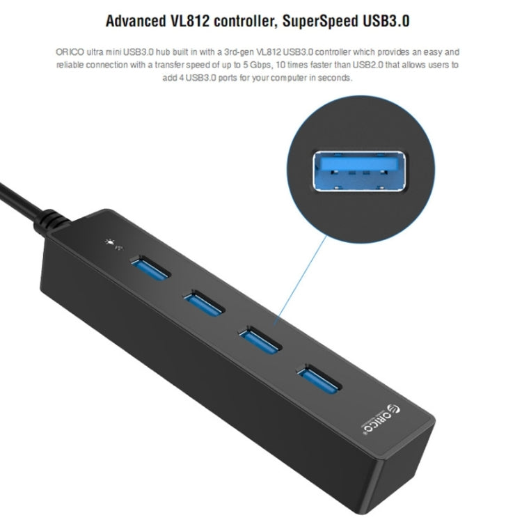 ORICO W8PH4-U3 ฮับ USB3.0 4 พอร์ต