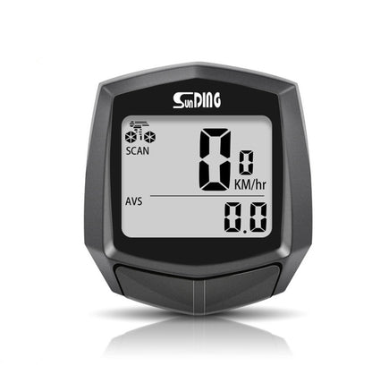 SUNDING SD-581A จักรยานแบบมีสายคอมพิวเตอร์ Speedometer เครื่องวัดระยะทางขี่จักรยานจักรยานกันน้ำวัดอุณหภูมินาฬิกาจับเวลา, SUNDING SD-581A
