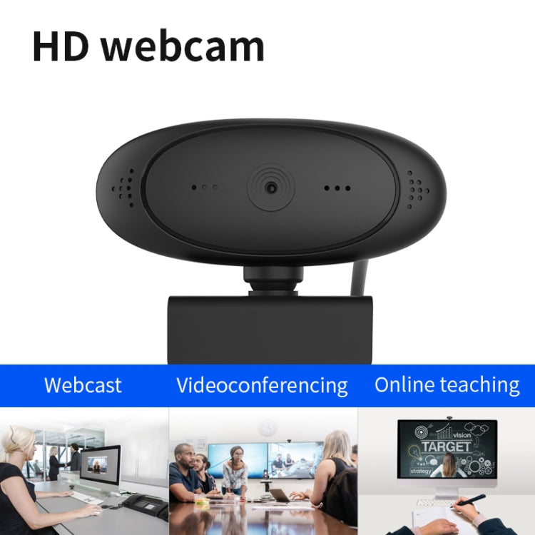 เว็บแคม Full HD 1080P ไมโครโฟนในตัวกล้องเว็บอัจฉริยะ USB สตรีมมิ่งกล้องถ่ายทอดสดพร้อมระบบตัดเสียงรบกวน