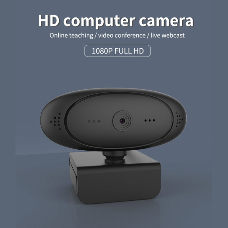 เว็บแคม Full HD 1080P ไมโครโฟนในตัวกล้องเว็บอัจฉริยะ USB สตรีมมิ่งกล้องถ่ายทอดสดพร้อมระบบตัดเสียงรบกวน