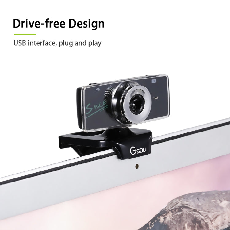 B01 เว็บแคม HD ไมโครโฟนในตัวกล้องเว็บอัจฉริยะ USB สตรีมมิ่งกล้องถ่ายทอดสดพร้อมระบบตัดเสียงรบกวน