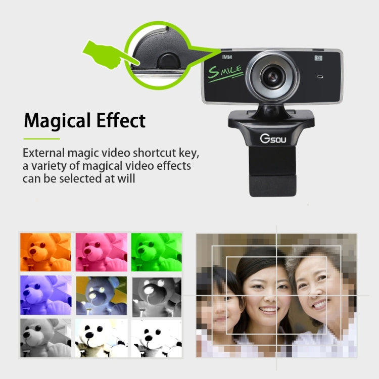 B01 เว็บแคม HD ไมโครโฟนในตัวกล้องเว็บอัจฉริยะ USB สตรีมมิ่งกล้องถ่ายทอดสดพร้อมระบบตัดเสียงรบกวน