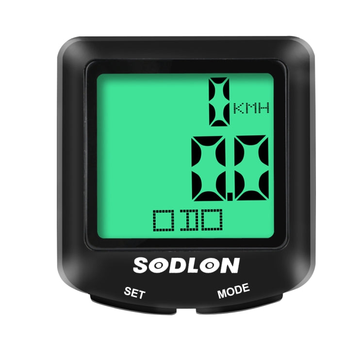 SDL-571 LCD ดิจิตอลจอแสดงผลจักรยานคอมพิวเตอร์แบบมีสายกันน้ำรอบวัดระยะทางจักรยาน Speedometer นาฬิกาจับเวลาขี่อุปกรณ์เสริมเครื่องมือ, SDL-571