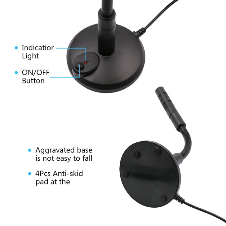 ไมโครโฟนขนาดเล็กสำหรับคอมพิวเตอร์ Micro Voice Changer ไมโครโฟน USB Professional Mic Gaming คอนเดนเซอร์ไมโครโฟน