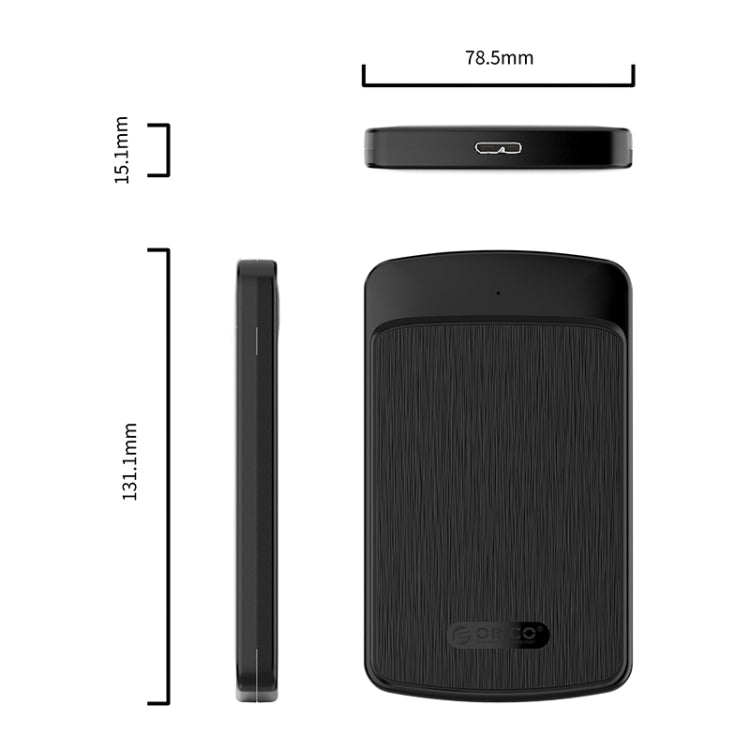 ORICO 2020U3 กล่องใส่ฮาร์ดไดรฟ์ขนาด 2.5 นิ้ว