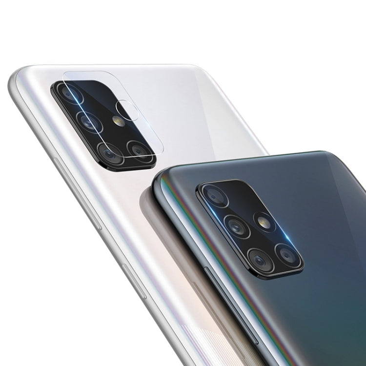 สำหรับ Galaxy A51 2 ชิ้น mocolo 0.15 มิลลิเมตร 9 H 2.5D รอบขอบเลนส์กล้องด้านหลังฟิล์มกระจกนิรภัย