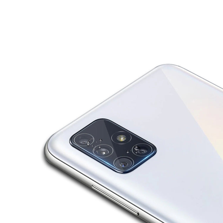สำหรับ Galaxy A51 2 ชิ้น mocolo 0.15 มิลลิเมตร 9 H 2.5D รอบขอบเลนส์กล้องด้านหลังฟิล์มกระจกนิรภัย