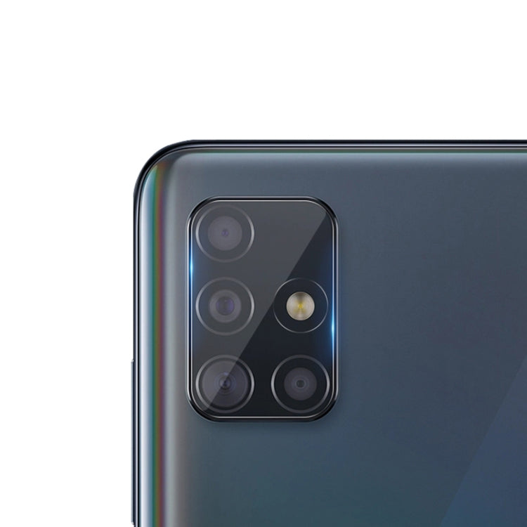สำหรับ Galaxy A51 2 ชิ้น mocolo 0.15 มิลลิเมตร 9 H 2.5D รอบขอบเลนส์กล้องด้านหลังฟิล์มกระจกนิรภัย