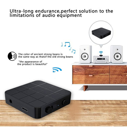 B32 2 in 1 Bluetooth 5.0 ทีวีคอมพิวเตอร์ไร้สายอะแดปเตอร์บลูทูธตัวรับสัญญาณบลูทูธ, B32