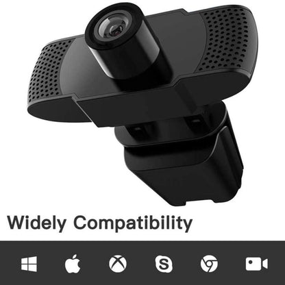 HD 1080P ล้านพิกเซลเว็บแคม USB เซ็นเซอร์ CMOS พร้อมไมโครโฟนสำหรับแล็ปท็อปพีซีคอมพิวเตอร์