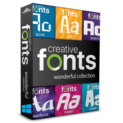 Summitsoft Creative Fonts Collection 2020.1 Full Lifetime