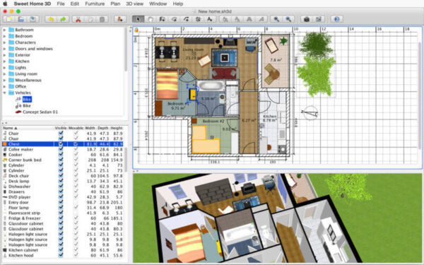 Sweet Home 3D 7.0.3 Full Version for macOS (Updated 2022)