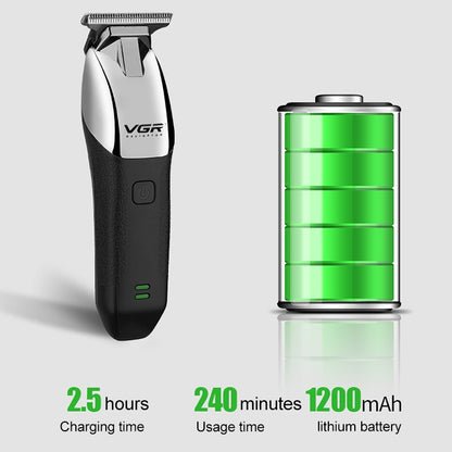 VGR V-171 5W USB Portable Push White ปัตตาเลี่ยนไฟฟ้า, V-171