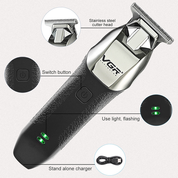 VGR V-171 5W USB Portable Push White ปัตตาเลี่ยนไฟฟ้า, V-171