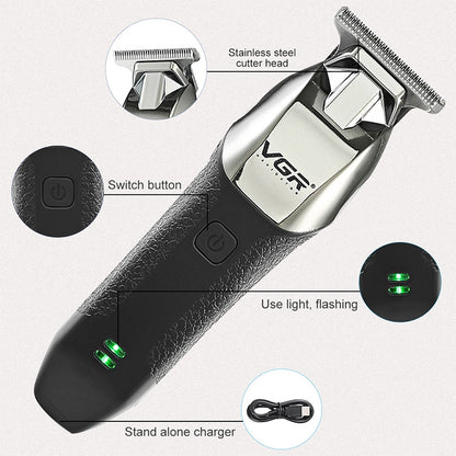 VGR V-171 5W USB Portable Push White ปัตตาเลี่ยนไฟฟ้า, V-171