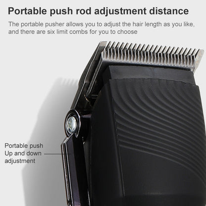 VGR V-280 10W USB Metal Electric Hair Clipper พร้อมจอแสดงผลดิจิตอล LED, V-280 (Gold)