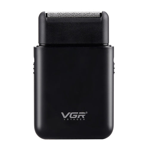 VGR V-390 5W USB เครื่องโกนหนวดไฟฟ้าแบบลูกสูบแบบพกพา, V-390 (Black), V-390 (Green)