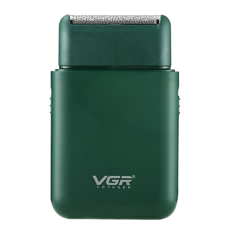 VGR V-390 5W USB เครื่องโกนหนวดไฟฟ้าแบบลูกสูบแบบพกพา, V-390 (Black), V-390 (Green)