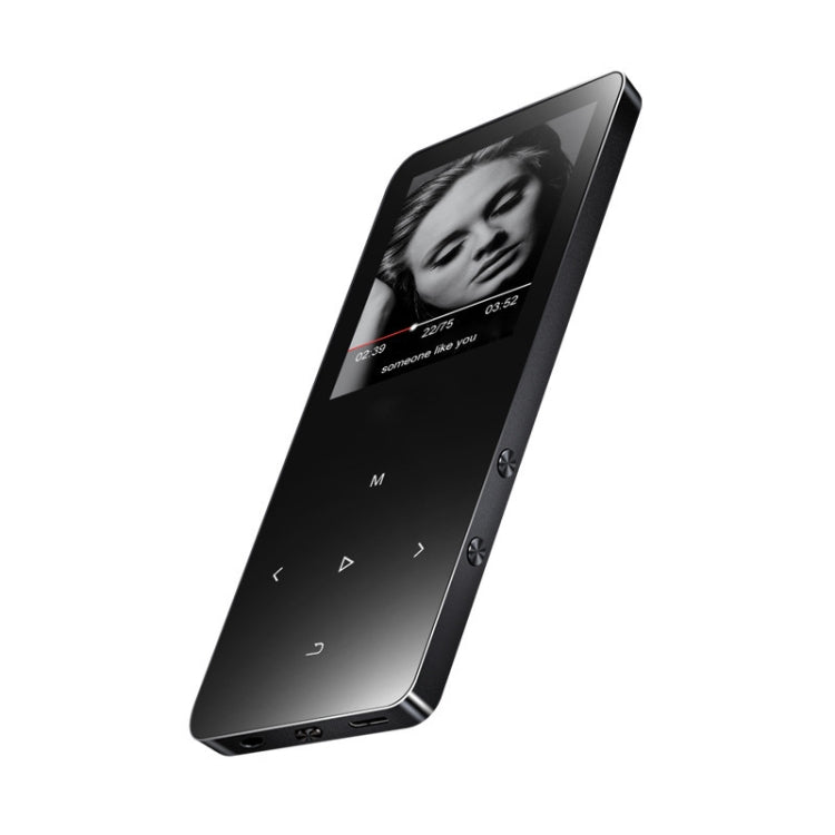 1.8 นิ้วหน้าจอสัมผัสโลหะ Bluetooth MP3 MP4 เครื่องเล่นเพลงเสียงไฮไฟ, X2