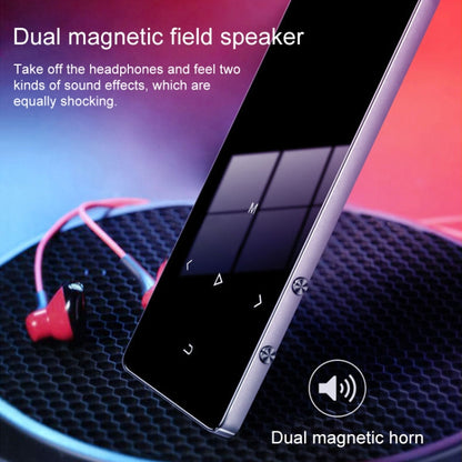 1.8 นิ้วหน้าจอสัมผัสโลหะ Bluetooth MP3 MP4 เครื่องเล่นเพลงเสียงไฮไฟ, X2