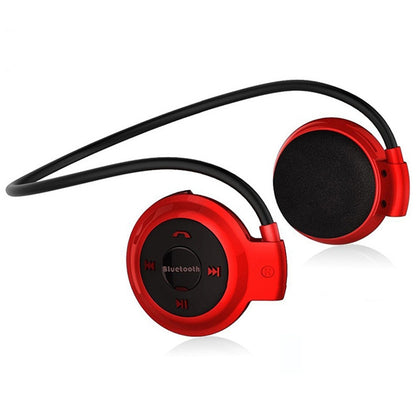 NVAHVA เครื่องเล่น MP3 หูฟังบลูทูธ,ชุดหูฟังไร้สายกีฬา MP3 เครื่องเล่นวิทยุ FM,หูฟังสเตอริโอ TF Card MP3 สูงสุด 32GB, mini-503 Black, mini-503 Red, mini-503 Blue, mini-503 Gold