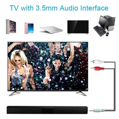 20W ทีวี Soundbar ลำโพงบลูทูธวิทยุ FM ระบบโฮมเธียเตอร์แบบพกพาไร้สายซับวูฟเฟอร์ BASS MP3 เพลง Boombox สำหรับ Xiaomi