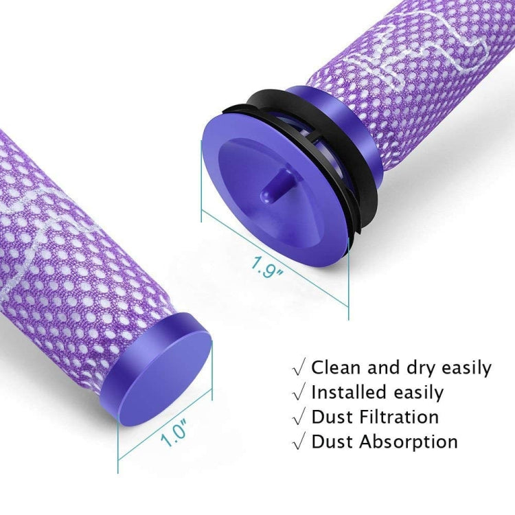 กรองล้างทำความสะอาดได้ทดแทนสำหรับ Dyson DC58 DC59 DC61 DC62 V6 V7 V8 Series, Filter