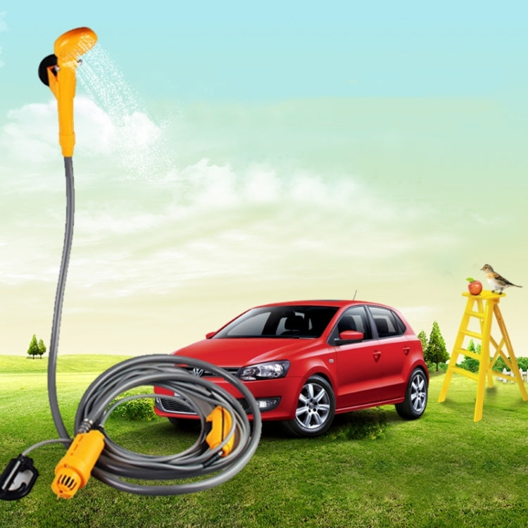 12V แบบพกพาไฟฟ้ารถปลั๊กกลางแจ้ง Camper Caravan Van Camping Travel ฝักบัว, Camping Travel Shower
