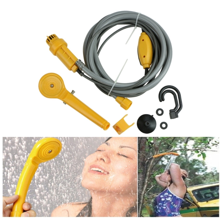 12V แบบพกพาไฟฟ้ารถปลั๊กกลางแจ้ง Camper Caravan Van Camping Travel ฝักบัว, Camping Travel Shower