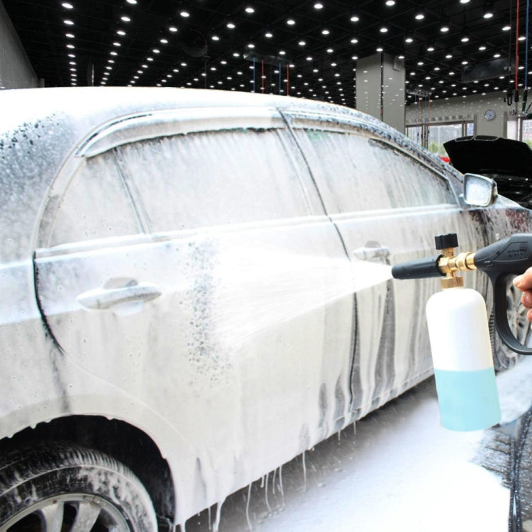 เครื่องฉีดน้ำแรงดันสูงโฟมล้างรถสบู่ Foamer เครื่องกำเนิดไฟฟ้าน้ำ Sprayer Gun Snow Foam Lance เครื่องซักผ้ารถยนต์สำหรับ Karcher K2-K7, Soap Foamer  Bottle