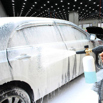 เครื่องฉีดน้ำแรงดันสูงโฟมล้างรถสบู่ Foamer เครื่องกำเนิดไฟฟ้าน้ำ Sprayer Gun Snow Foam Lance เครื่องซักผ้ารถยนต์สำหรับ Karcher K2-K7, Soap Foamer  Bottle