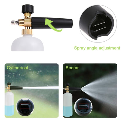 เครื่องฉีดน้ำแรงดันสูงโฟมล้างรถสบู่ Foamer เครื่องกำเนิดไฟฟ้าน้ำ Sprayer Gun Snow Foam Lance เครื่องซักผ้ารถยนต์สำหรับ Karcher K2-K7, Soap Foamer  Bottle