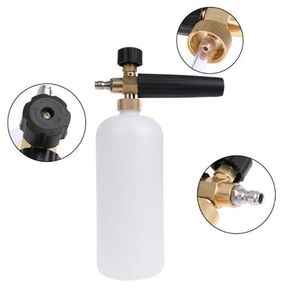เครื่องฉีดน้ำแรงดันสูงโฟมล้างรถสบู่ Foamer เครื่องกำเนิดไฟฟ้าน้ำ Sprayer Gun Snow Foam Lance เครื่องซักผ้ารถยนต์สำหรับ Karcher K2-K7, Soap Foamer  Bottle