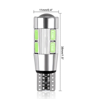 2PCS รถจัดแต่งทรงผมรถ Auto LED T10 CANbus 194 W5W 10 SMD 5630 หลอดไฟ LED ไฟ LED ที่จอดรถด้านข้างรถ, 2 PCS 194 W5W
