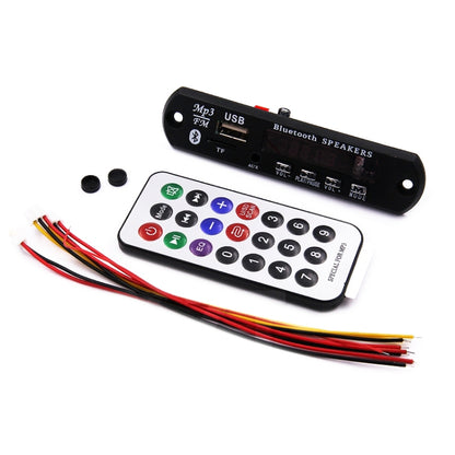 มาใหม่ 1 ชิ้นไร้สายบลูทูธ 12 โวลต์ MP3 WMA ถอดรหัสคณะกรรมการโมดูลเสียง USB TF วิทยุสำหรับรถยนต์อุปกรณ์เสริม, WMA Decoder Board