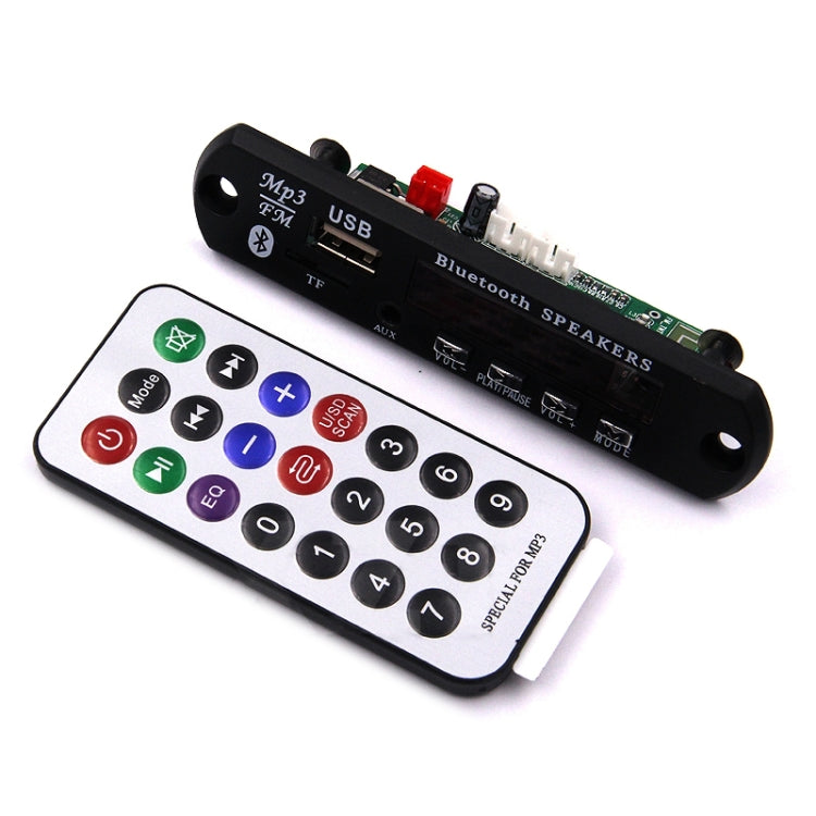 มาใหม่ 1 ชิ้นไร้สายบลูทูธ 12 โวลต์ MP3 WMA ถอดรหัสคณะกรรมการโมดูลเสียง USB TF วิทยุสำหรับรถยนต์อุปกรณ์เสริม, WMA Decoder Board