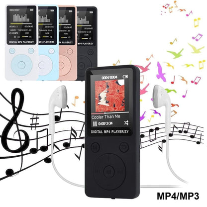 2019 แฟชั่นแบบพกพา MP4 Lossless Sound เครื่องเล่นเพลง FM Recorder เครื่องเล่น Walkman MINI สนับสนุนเพลง,วิทยุ,การบันทึก,3, no memory