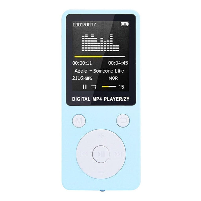 2019 แฟชั่นแบบพกพา MP4 Lossless Sound เครื่องเล่นเพลง FM Recorder เครื่องเล่น Walkman MINI สนับสนุนเพลง,วิทยุ,การบันทึก,3, no memory
