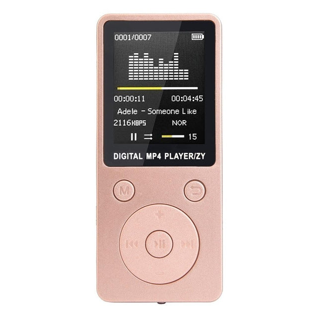 2019 แฟชั่นแบบพกพา MP4 Lossless Sound เครื่องเล่นเพลง FM Recorder เครื่องเล่น Walkman MINI สนับสนุนเพลง,วิทยุ,การบันทึก,3, no memory