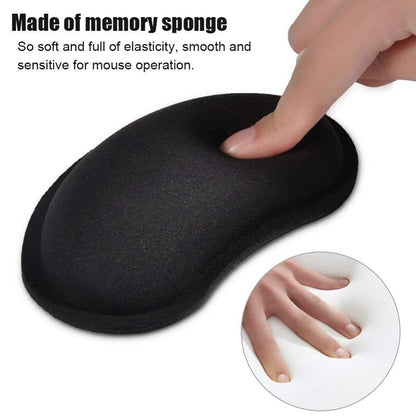 Comfort 3D ที่วางข้อมือซิลิกาเจลมือหมอนหน่วยความจำผ้าฝ้ายแผ่นรองเมาส์