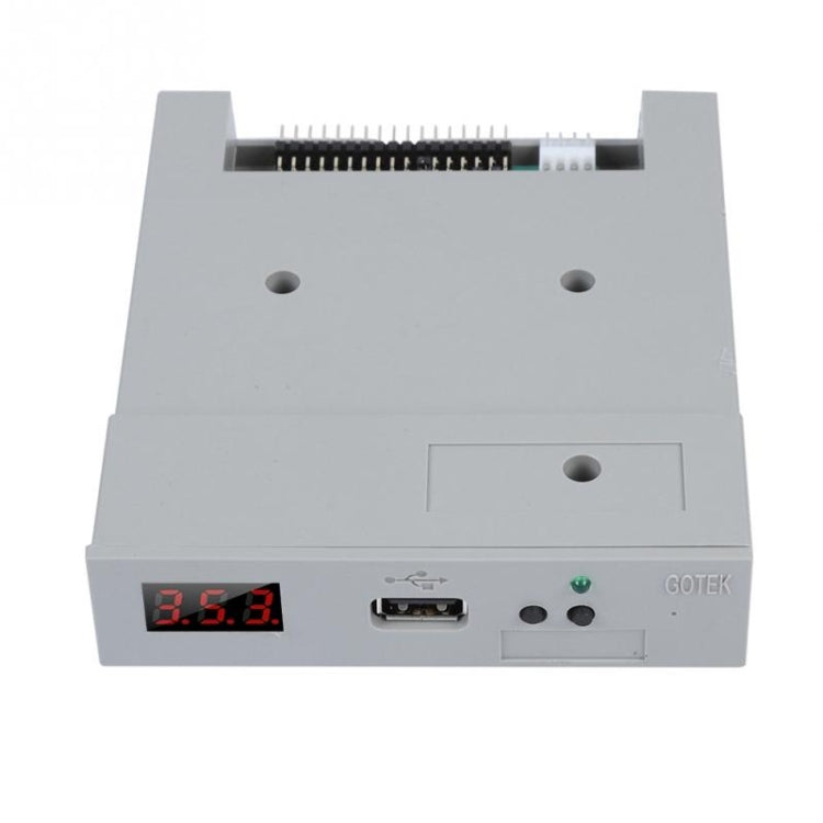 SFR1M44-U100 3.5 นิ้ว 1.44MB USB SSD ฟล็อปปี้ดิสก์ไดรฟ์ Emulator Plug and Play, SFR1M44-U100K(Gray)