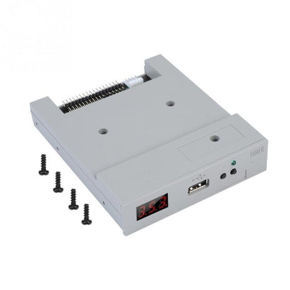 SFR1M44-U100 3.5 นิ้ว 1.44MB USB SSD ฟล็อปปี้ดิสก์ไดรฟ์ Emulator Plug and Play, SFR1M44-U100K(Gray)